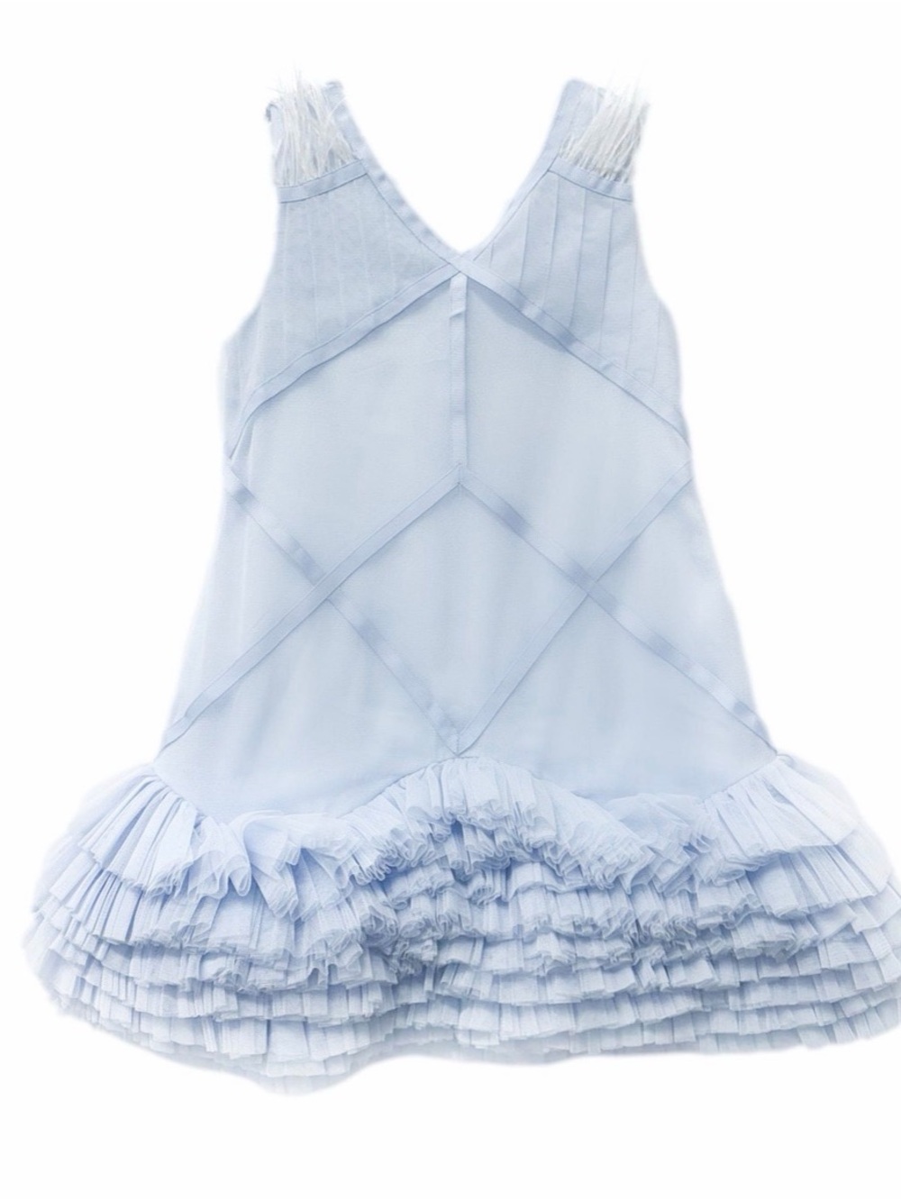 Petite Maison Kids Skylar Blue Tulle Tutu Dress